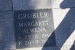 GROBLER Margaret Alwena 1946-1995