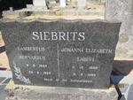 SIEBRITS Lambertus Bernardus 1884-1924 & Johanna Elizabeth 1888-1969