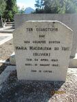TOIT Maria Magdalena, du nee OLIVIER 1883-1955