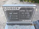 LOUBSER Jan Louis 1913-1984 & Sophia Elsabé PIETERS 1935-2007