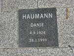 HAUMANN Danie 1924-1999
