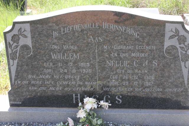 HIGGS Willem 1905-1975 & Nellie C.J.S. du RAAN 1906-1967