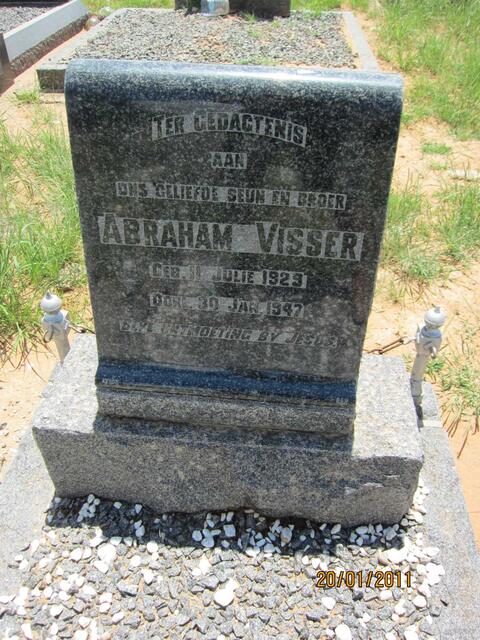VISSER Abraham 1929-1947