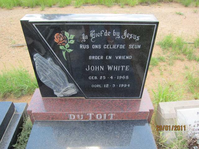 TOIT John White, du 1968-1994