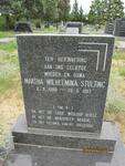 STULTING Martha Wilhelmina 1908-1997