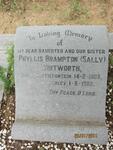 WHITWORTH Phyllis Brampton 1908-1982