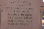 SCHALKWYK Jacobus Hendrik, van 1843-5902