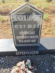 ESTERHUIZEN Hendrik Lambert 1922-2004