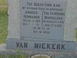 NIEKERK Andries Hermanus, van 1868-1954 & Eva Catharina M. OLIVIER 1870-1953