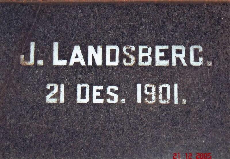 LANDSBERG J. -1901