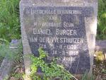 WESTHUIZEN Daniel Burger, van der 1938-1958