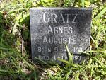 GRATZ Agnes Auguste 1911-1997