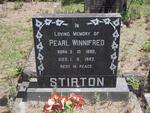 STIRTON Pearl Winnifred 1885-1982