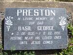 PRESTON Basil George 1930-1995