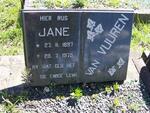VUUREN Jane, van 1897-1975
