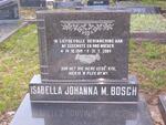 BOSCH Isabella Johanna M. 1914-2004