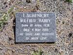 LACHENICHT Wilfred Hardy 1928-1989