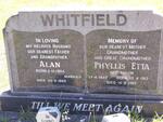 WHITFIELD Alan 1904-1988 & Phyllis Etta NIXON 1913-1995
