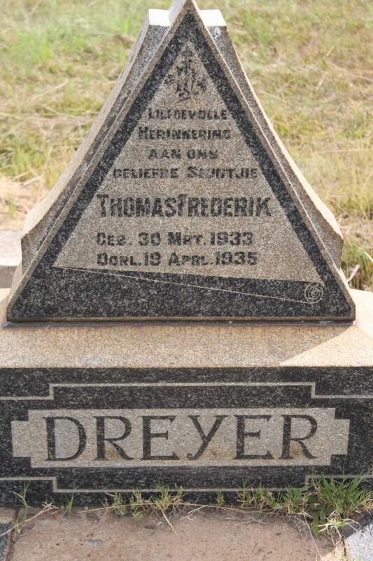 DREYER Thomas Frederik 1933-1935
