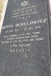 BERELOWITZ Benny 1920-2005