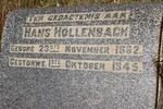 HOLLENBACH Hans 1882-1945