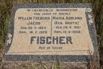 FISCHER Willem Frederik Jacob 1854-1928 & Maria Adriana SMUTS 1867-1956