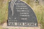 MERWE Hendrik Jacobus, van der 1895-1950