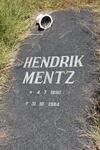 MENTZ Hendrik 1890-1984
