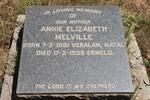 MELVILLE Annie Elizabeth 1861-1939