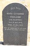 VOGELZANG Maria Catharina nee MAARTENS 1849-1923