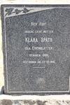 SPATH Klara nee EISENBLATTER 1886-1918