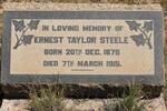STEELE Ernest Taylor 1875-1915