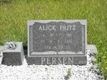 PERSEN Alick Fritz 1911-1932