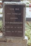 BREDENHANN G.P. 1874-1959