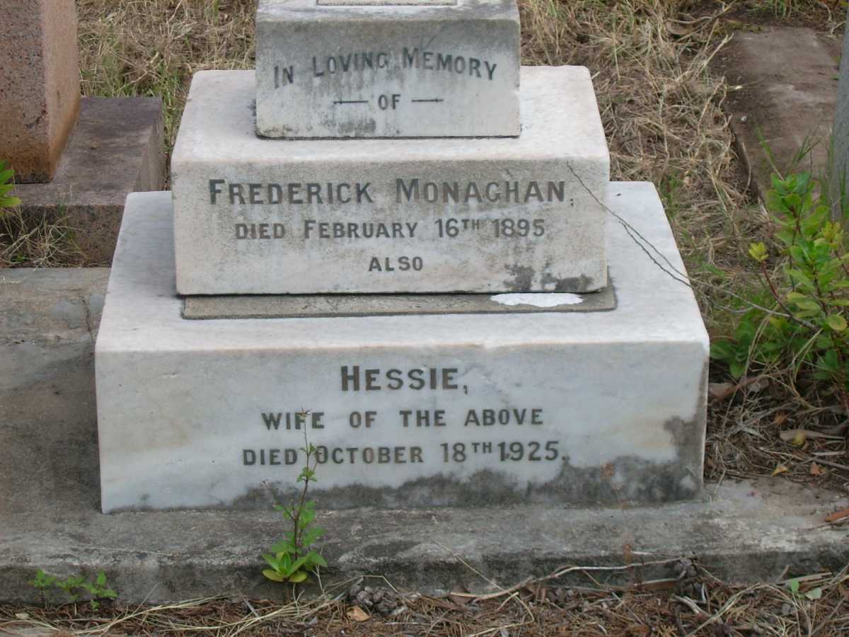 MONAGHAN Frederick -1895 & Hessie -1925