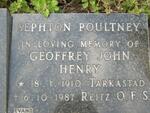 POULTNEY Geoffrey John Henry, Sephton 1910-1987