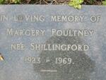 POULTNEY Margery nee SHILLINGFORD 1923-1969