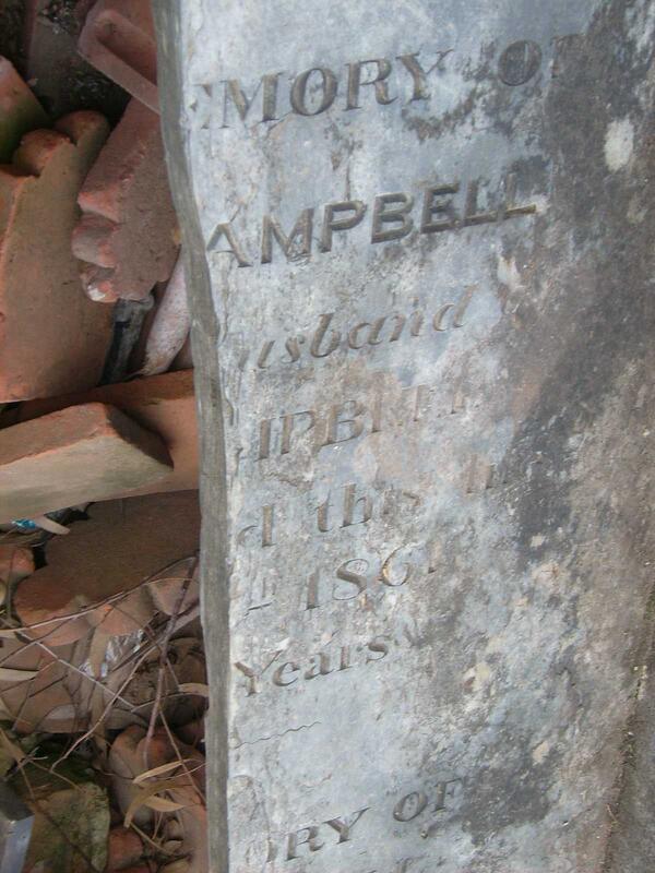 CAMPBELL James -1861:: CAMPBELL James