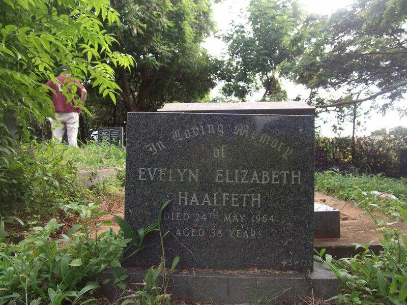 HAALFETH Evelyn Elizabeth -1964