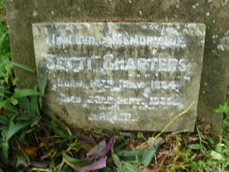 CHARTERS Setti 1864-1935