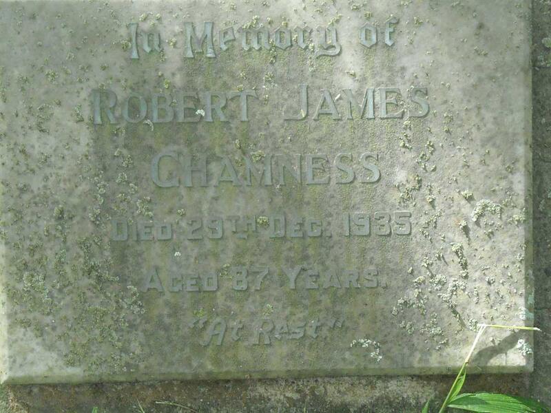 CHAMNESS Robert James -1935