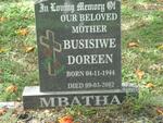 MBATHA Busisiwe Doreen 1944-2002
