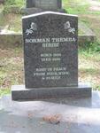 SIBISI Norman Themba 1933-2001