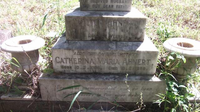 AHNERT Walter 1882-1938 & Catherina Maria 1886-1969