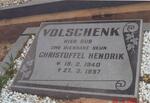 VOLSCHENK Christoffel Hendrik 1940-1957