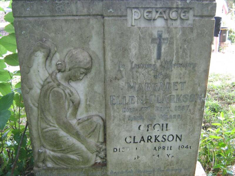 CLARKSON Cecil -1946 & Margaret Ellen -1937