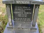 MPUNZANA Sibongile Marcia 1967-2002