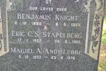 KNIGHT Benjamin 1885-1955 :: STAPELBERG Eric C.S. 1927-1965 :: LUBBE Magiel A. 1933-1976