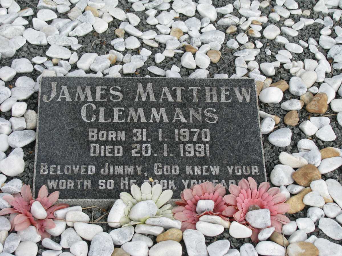 CLEMMANS James Matthew 1970-1991