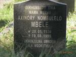 MBELE Axinory Nombueleo 1936-1996